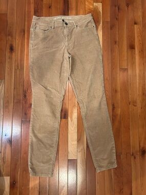 Victoria's Secret Skinny Corduroy Pants in Light Brown